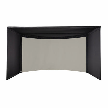 Curved Golf Simulator Enclosure Kit with Impact Screen