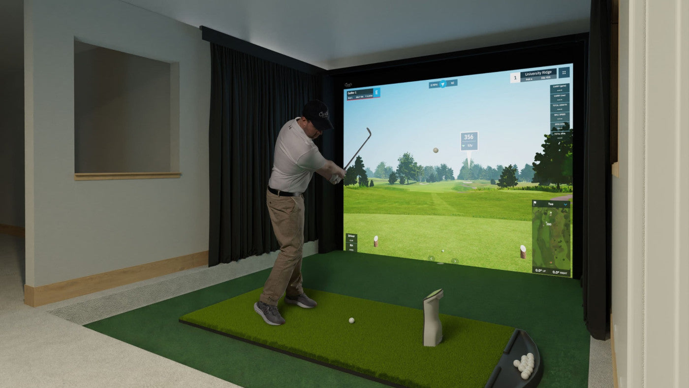 DIY GOLF ENCLOSURE IMPACT SCREEN