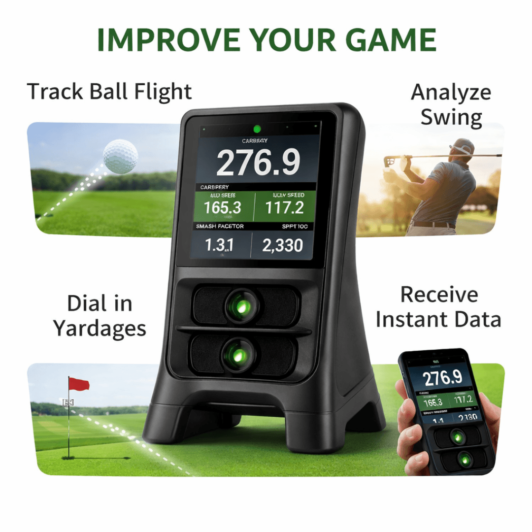 DuoRadar Studio Launch Monitor - Elite Sports Simulators
