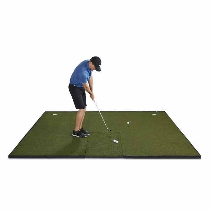 Fiberbuilt Player Preferred Series - Combo Golf Mat & Putting Green