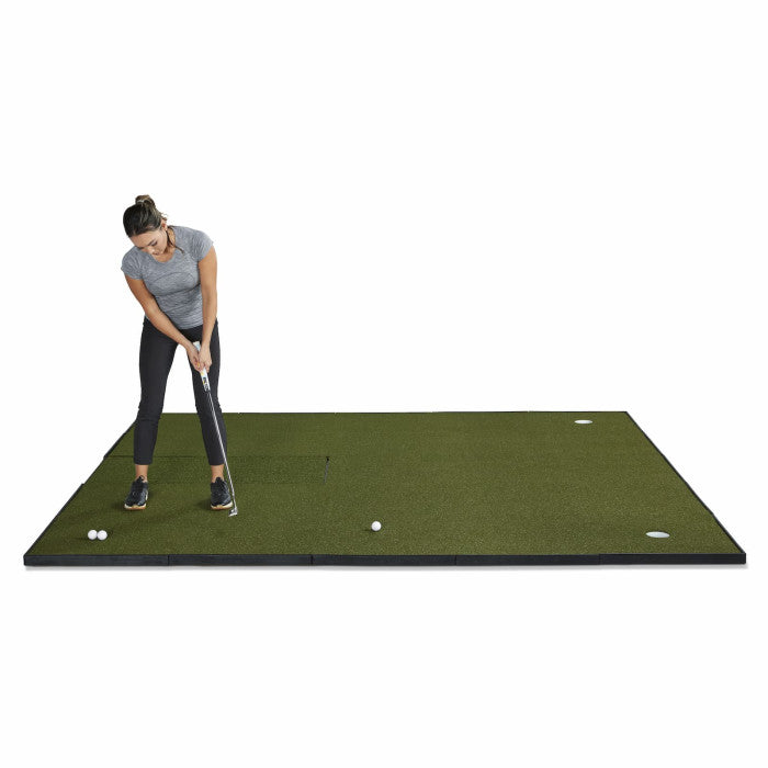 Fiberbuilt Player Preferred Series - Combo Golf Mat & Putting Green